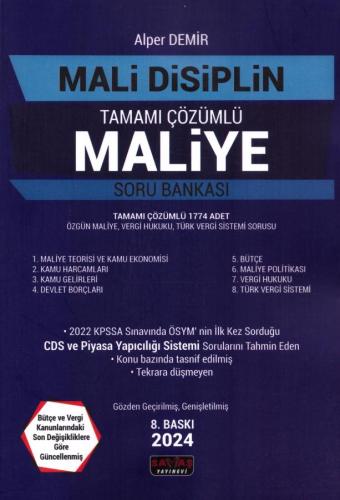 MALİ DİSİPLİN MALİYE SORU BANKASI Alper DEMİR