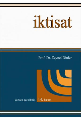 İKTİSAT Zeynel Dinler