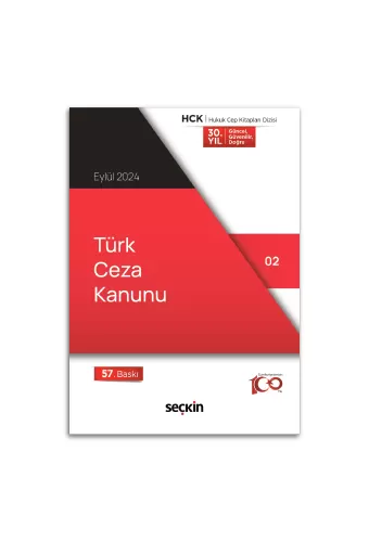 TÜRK CEZA KANUNU ( CEP KİTABI ) Seçkin Yayıncılık