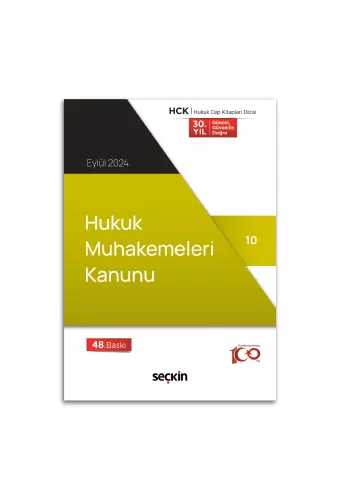 HUKUK MUHAKEMELERİ KANUNU ( CEP KİTABI ) Seçkin Yayıncılık