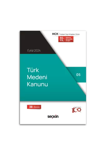 TÜRK MEDENİ KANUNU ( CEP KİTABI ) Seçkin Yayıncılık