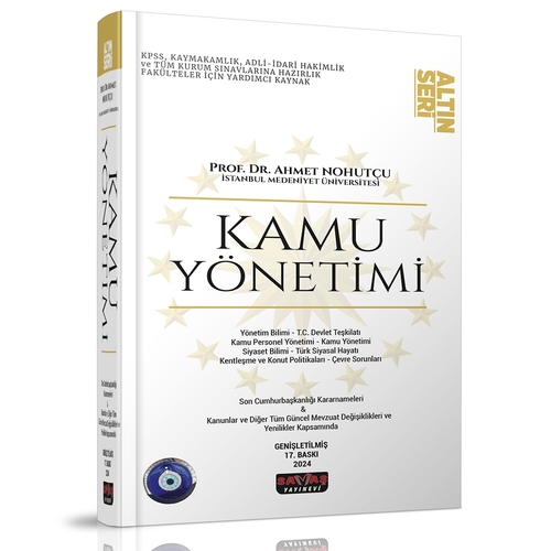 KAMU YÖNETİMİ Ahmet Nohutçu