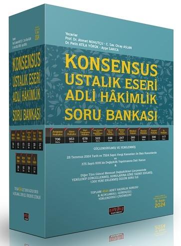 KONSENSUS USTALIK ESERİ ADLİ HAKİMLİK SORU BANKASI Ahmet Nohutçu